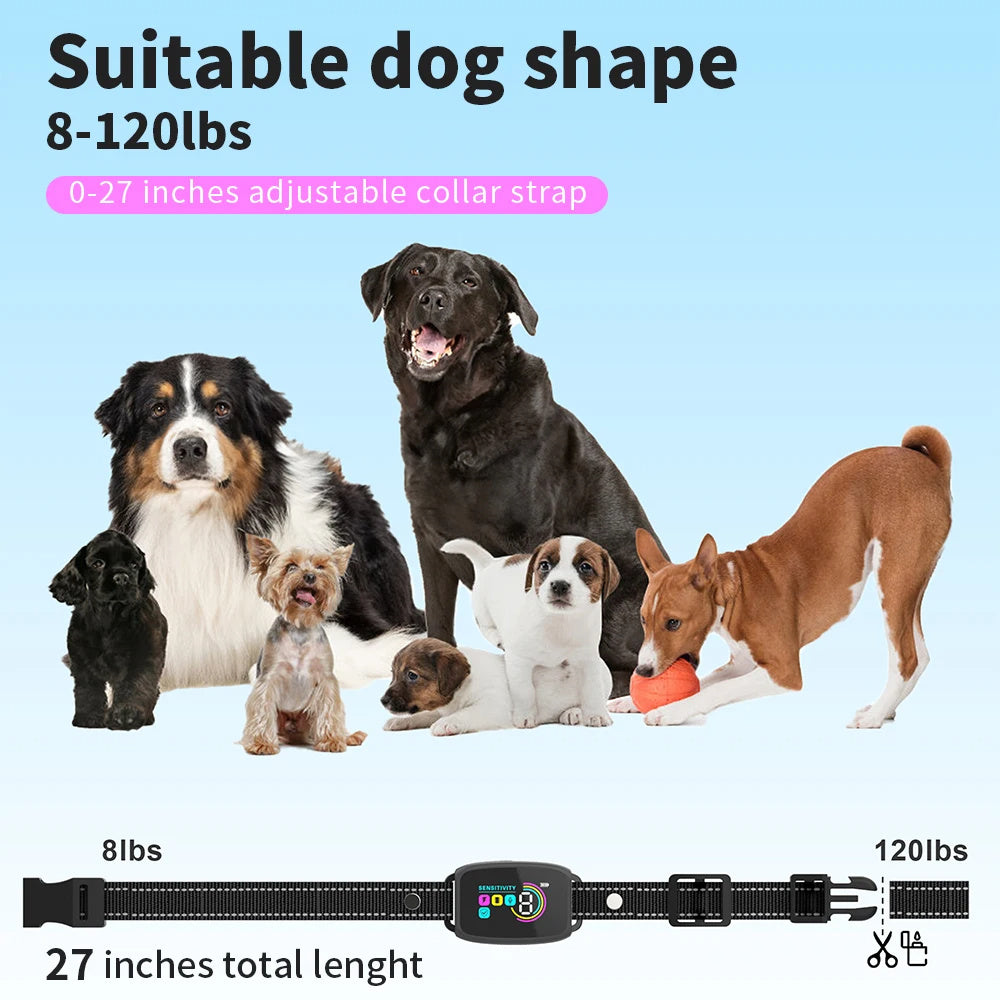 Rechargeable Smart Anti-Barking Dog Collar