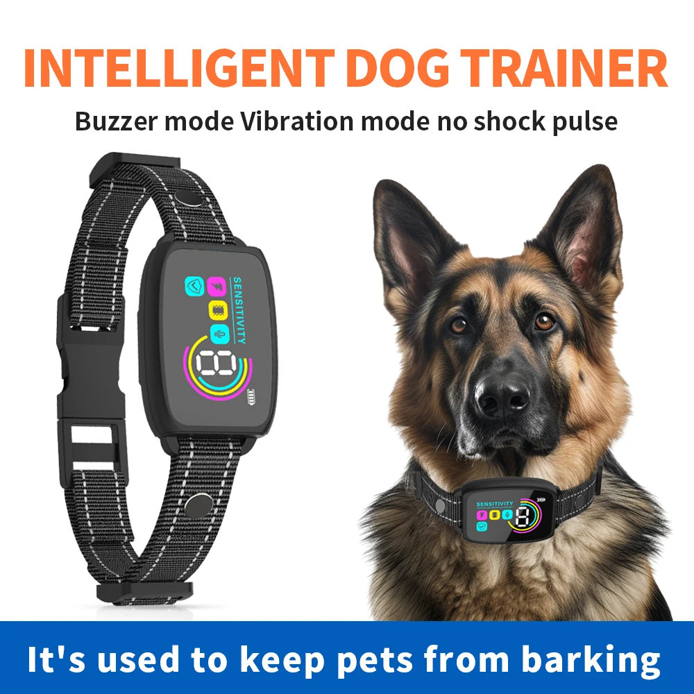 Rechargeable Smart Anti-Barking Dog Collar