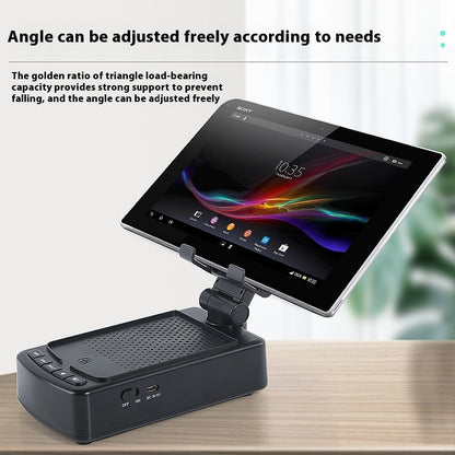 Multifunctional Tablet And Phone Holder Bluetooth Audio