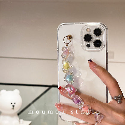 Girly Heart Laser Color Phone Case