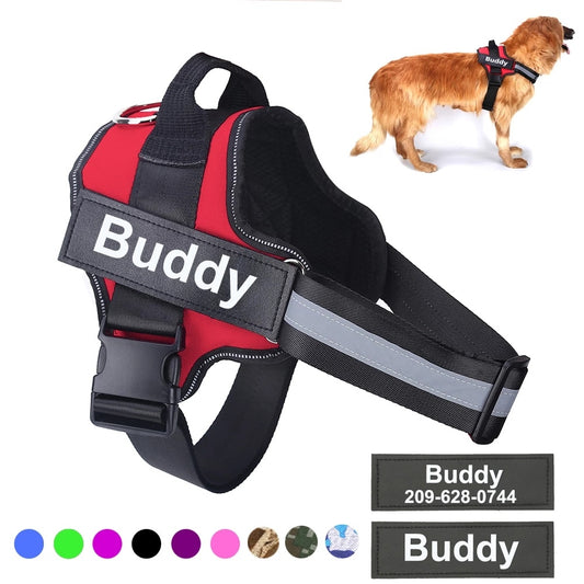 Custom Reflective No-Pull Dog Harness