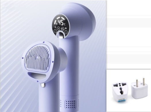 Smart Silent Pet Hair Dryer & Comb