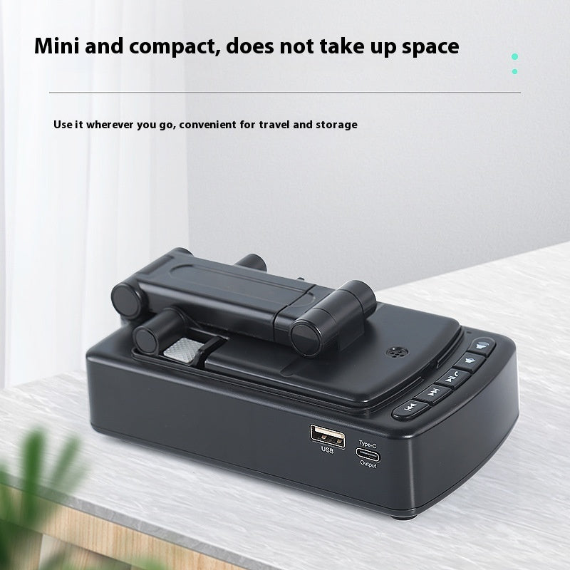 Multifunctional Tablet And Phone Holder Bluetooth Audio